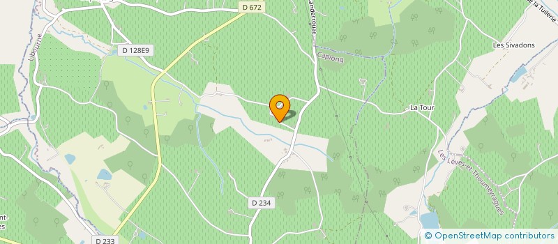 localisation de l'entreprise SCI LE BIGORRE  CAPLONG