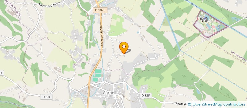 localisation de l'entreprise SCI LE BIGOT  LES AVENIERES VEYRINS-THUELLIN