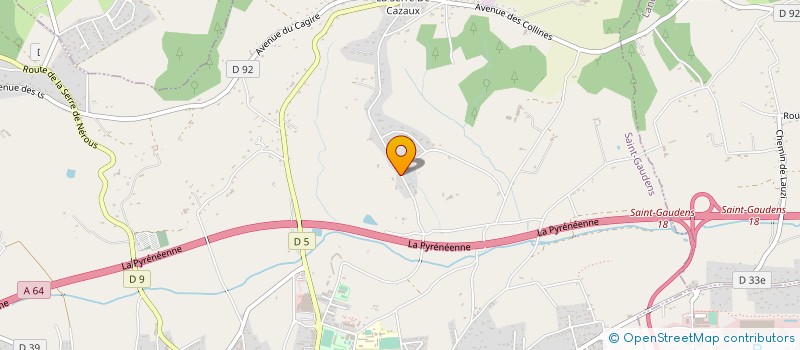 localisation de l'entreprise SCI LE BIGOT  SAINT-GAUDENS