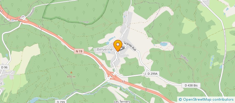 localisation de l'entreprise SCI LE BIVOUAC  SAULNOT