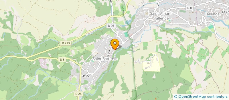 localisation de l'entreprise SCI LE BLANCHOT COURCHEVEL à SAINT-SATURNIN