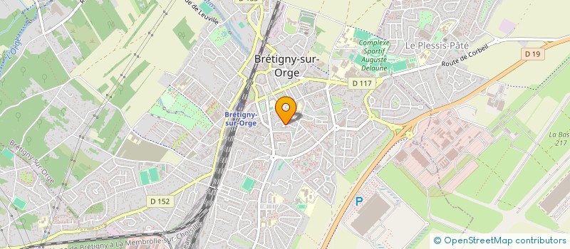 localisation de l'entreprise SCI LE BLASON à BRETIGNY SUR ORGE