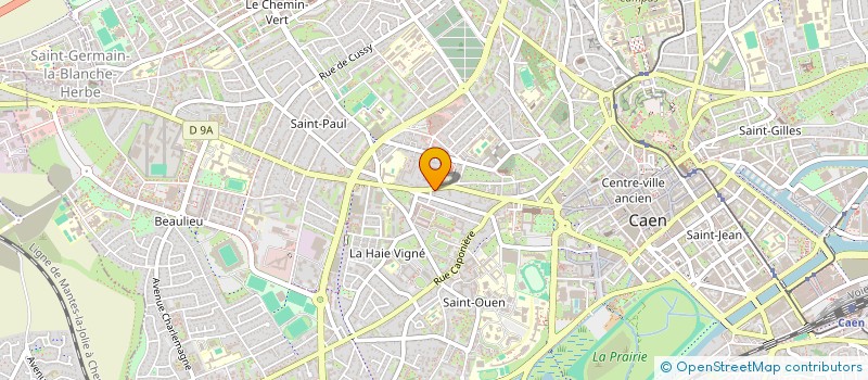 localisation de l'entreprise SCI LE BLE OU LE MOUTON à CAEN