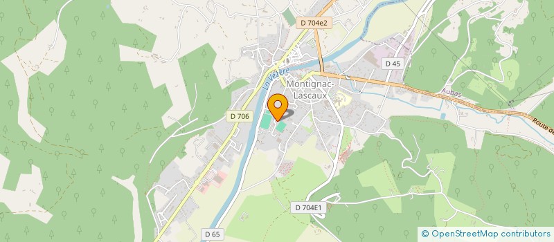 localisation de l'entreprise SCI LE BLEUFOND NORD à MONTIGNAC-LASCAUX