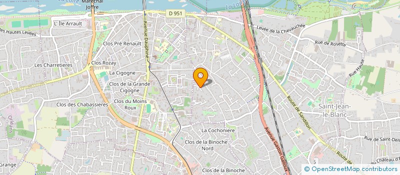 localisation de l'entreprise SCI LE BLOAS à SAINT-JEAN-LE-BLANC