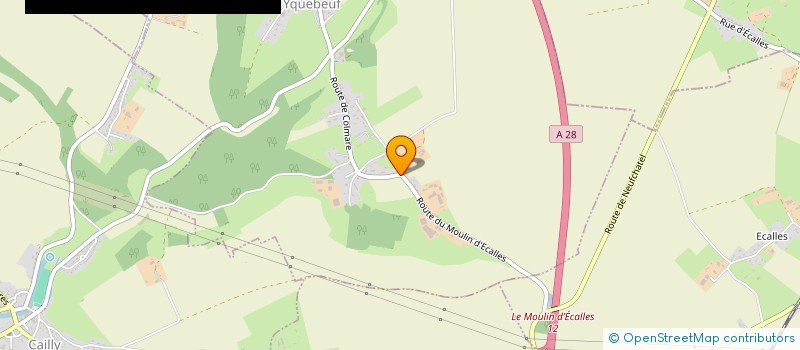 localisation de l'entreprise SCI LE BLOND  YQUEBEUF