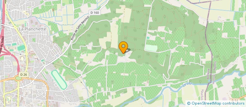 localisation de l'entreprise SCI LE BO DE CO à BOLLENE