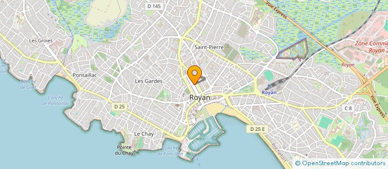 localisation de l'entreprise SCI LE BOCAGE  ROYAN