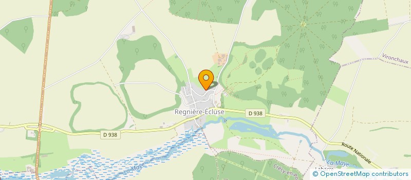 localisation de l'entreprise SCI LE BOEUF  REGNIERE-ECLUSE