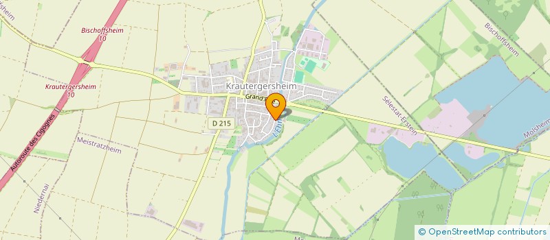 localisation de l'entreprise SCI LE BOIS  KRAUTERGERSHEIM