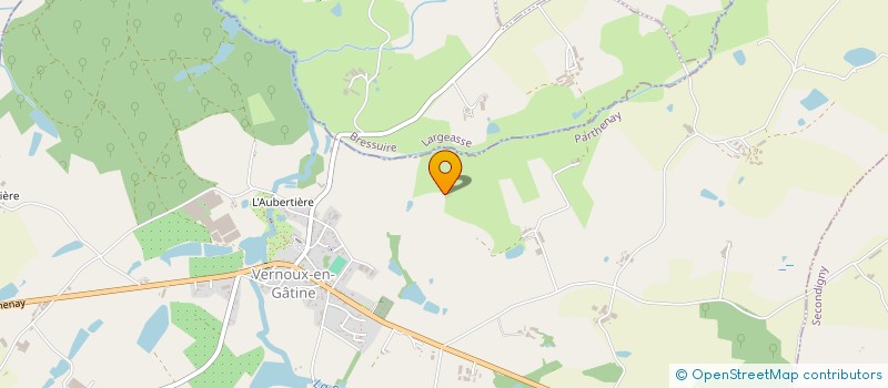 localisation de l'entreprise SCI LE BOIS  MONCOUTANT-SUR-SEVRE