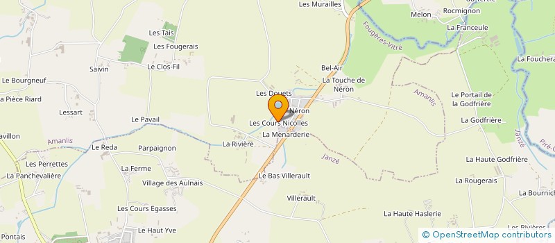 localisation de l'entreprise SCI LE BOIS  AMANLIS