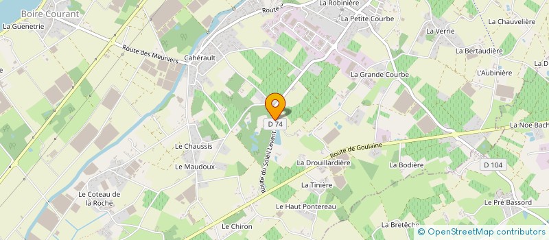 localisation de l'entreprise SCI LE BOIS ADAM  SAINT-JULIEN-DE-CONCELLES