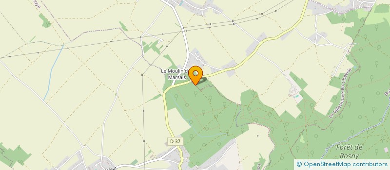 localisation de l'entreprise SCI LE BOIS BOUTILLIERS  LOMMOYE