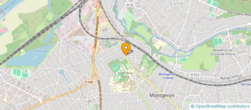 localisation de l'entreprise SCI LE BOIS CHOISY à MONTGERON