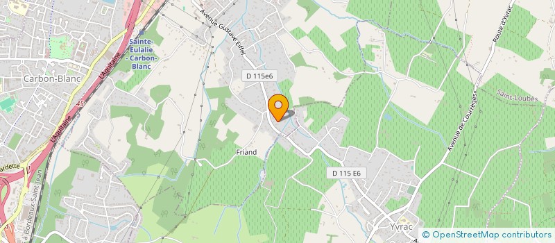 localisation de l'entreprise SCI LE BOIS D ARCHI à SAINTE-EULALIE