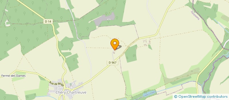 localisation de l'entreprise SCI LE BOIS DE LAVALLE  CHERY-CHARTREUVE