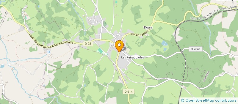localisation de l'entreprise SCI LE BOIS DE ROCHE à LAURIERE