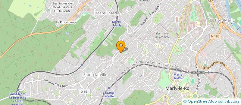 localisation de l'entreprise SCI LE BOIS DES PINSONS  MARLY-LE-ROI