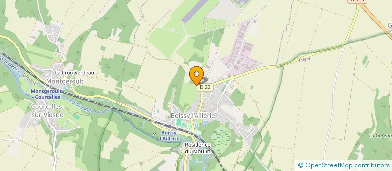 localisation de l'entreprise SCI LE BOIS DES ROSIERS à BOISSY-L'AILLERIE