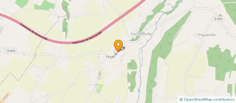 localisation de l'entreprise SCI LE BOIS DU BOUILLON  FORT-MOVILLE