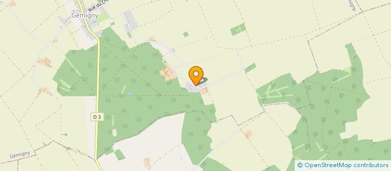 localisation de l'entreprise SCI LE BOIS DU CLOS à GEMIGNY