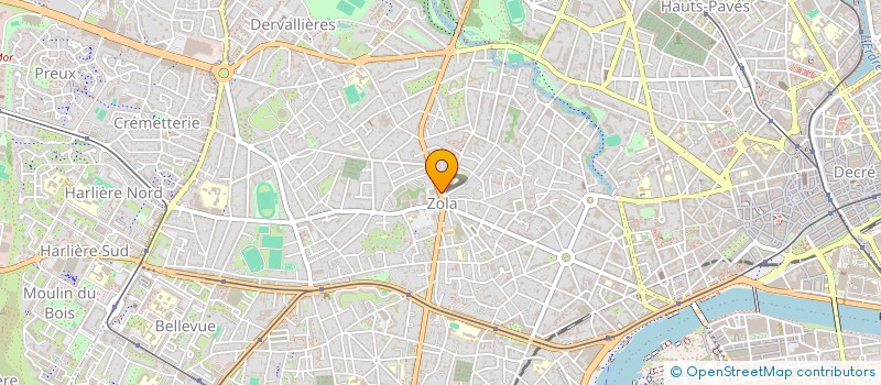 localisation de l'entreprise SCI LE BOIS EN MONTAGNE  NANTES