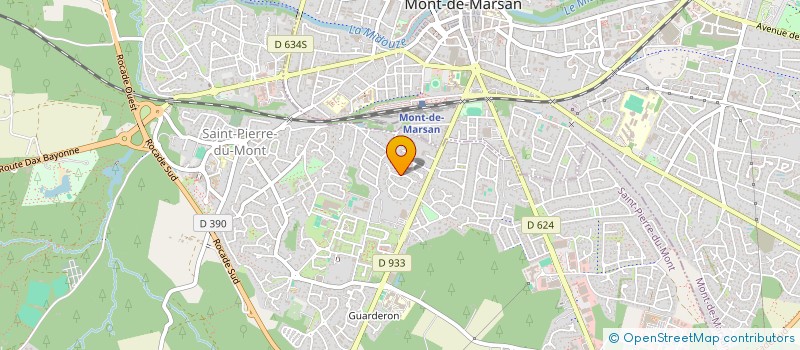 localisation de l'entreprise SCI LE BOIS FLEURI à SAINT-PIERRE-DU-MONT