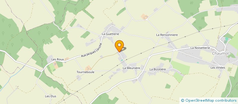 localisation de l'entreprise SCI LE BOIS JULIEN à CHAUMOT