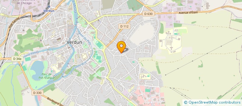 localisation de l'entreprise SCI LE BOIS SAINT AMAND à VERDUN