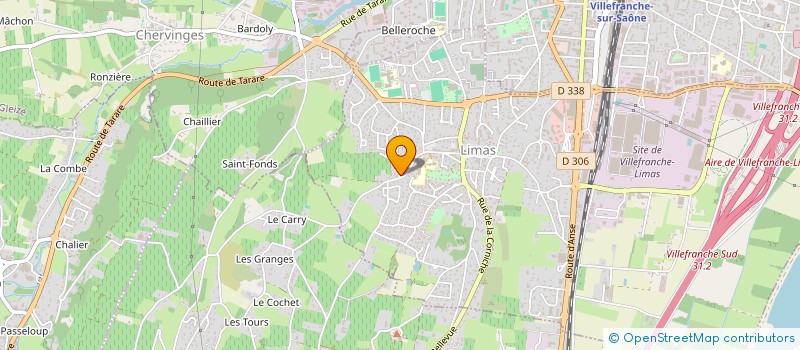 localisation de l'entreprise SCI LE BOIS SAINT PIERRE  THEIZE