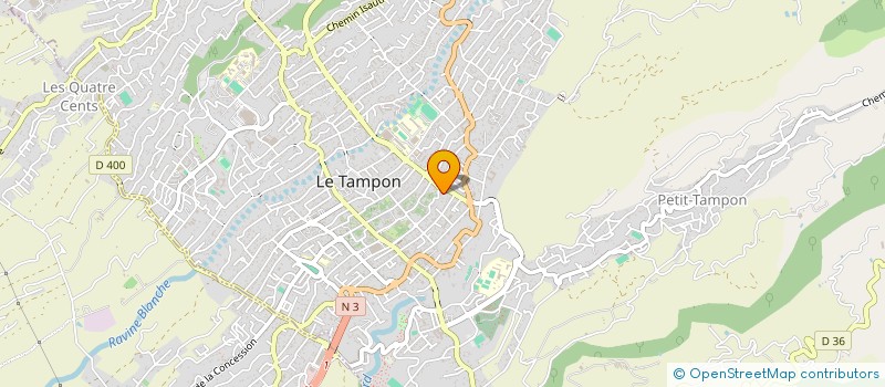 localisation de l'entreprise SCI LE BOISSY à LE TAMPON