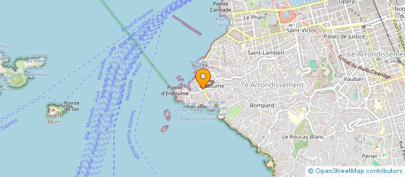 localisation de l'entreprise SCI LE BOMPARD à MARSEILLE