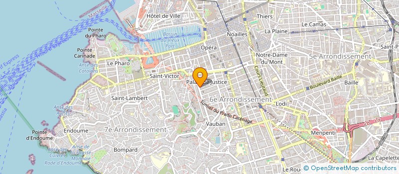 localisation de l'entreprise SCI LE BON COIN à MARSEILLE