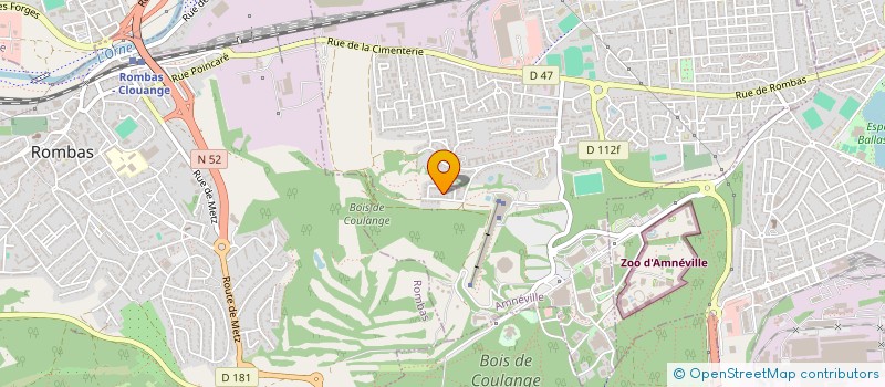 localisation de l'entreprise SCI LE BON COIN 57  AMNEVILLE