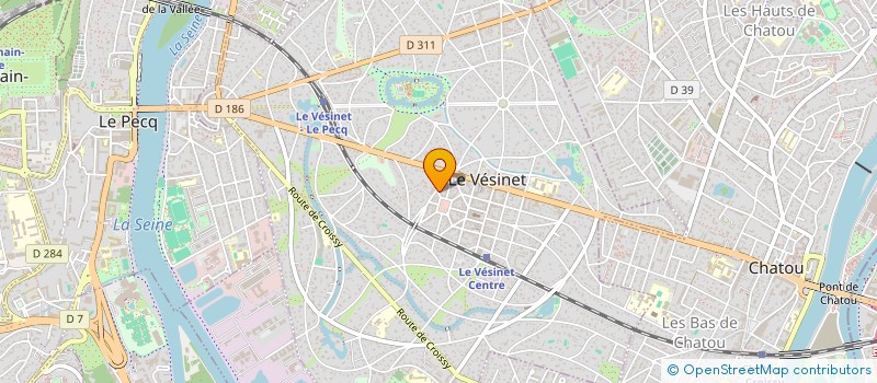 localisation de l'entreprise SCI LE BON PUITS  LE VESINET