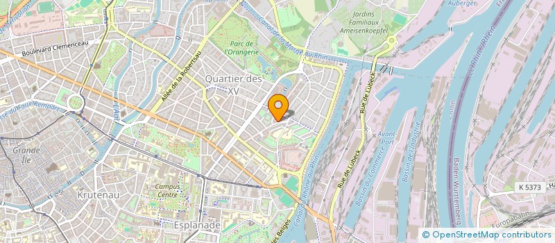 localisation de l'entreprise SCI LE BONHOMME - COLLARD  STRASBOURG