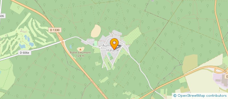 localisation de l'entreprise SCI LE BORD DES FLOTS  AUMONT-EN-HALATTE