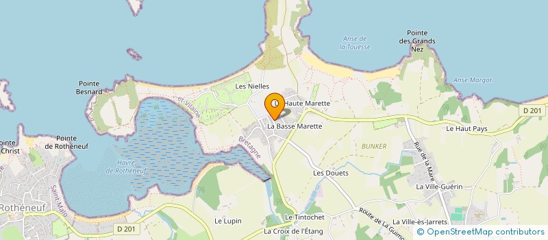 localisation de l'entreprise SCI LE BORD DU HAVRE  SAINT-COULOMB