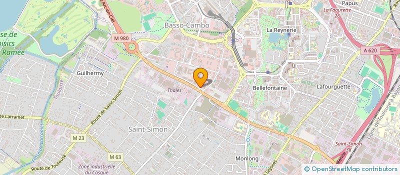 localisation de l'entreprise SCI LE BOSTON  TOULOUSE