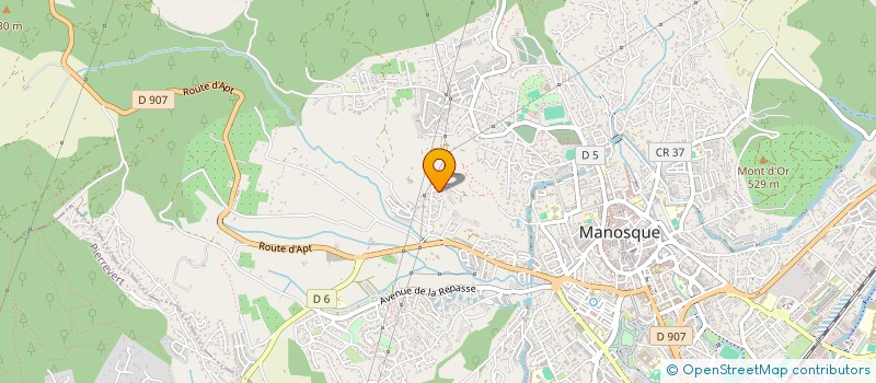 localisation de l'entreprise SCI LE BOUC ETOURDI à MANOSQUE