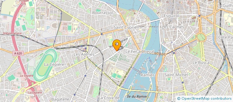 localisation de l'entreprise SCI LE BOUH DES FONTAINES à TOULOUSE