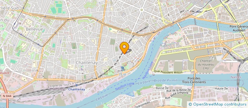 localisation de l'entreprise SCI LE BOULANGER LOIZEAU à NANTES