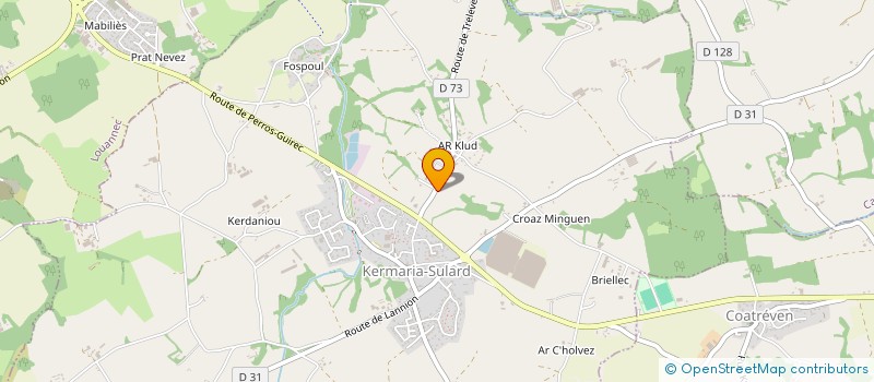localisation de l'entreprise SCI LE BOULC'H à KERMARIA-SULARD