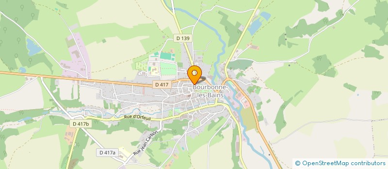 localisation de l'entreprise SCI LE BOULOIS à BOURBONNE-LES-BAINS