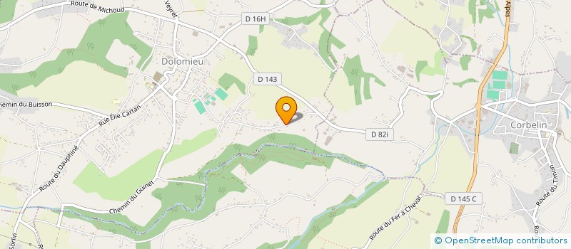 localisation de l'entreprise SCI LE BOUNTY  DOLOMIEU