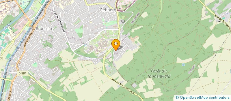 localisation de l'entreprise SCI LE BOURBACH  LIXHAUSEN