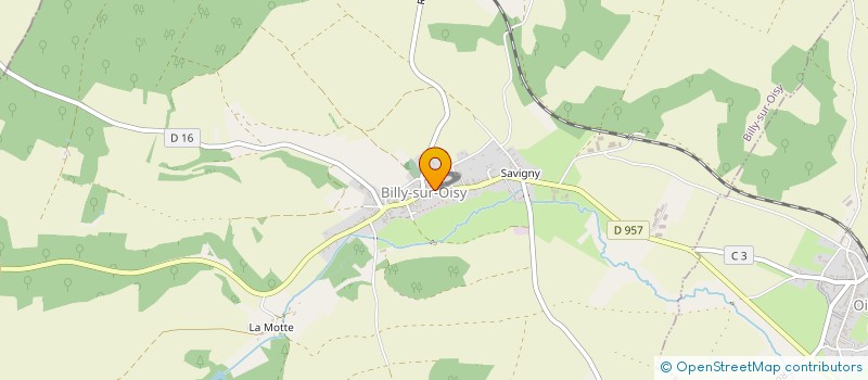 localisation de l'entreprise SCI LE BOURG à OISY