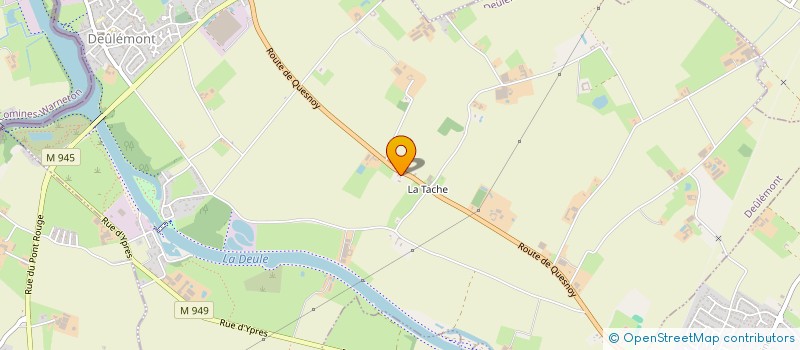 localisation de l'entreprise SCI LE BOURG  DEULEMONT