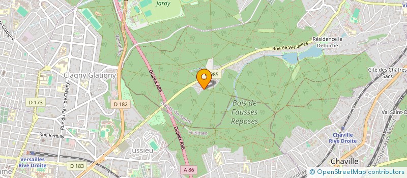 localisation de l'entreprise SCI LE BOURG JOLY  VILLE-D'AVRAY